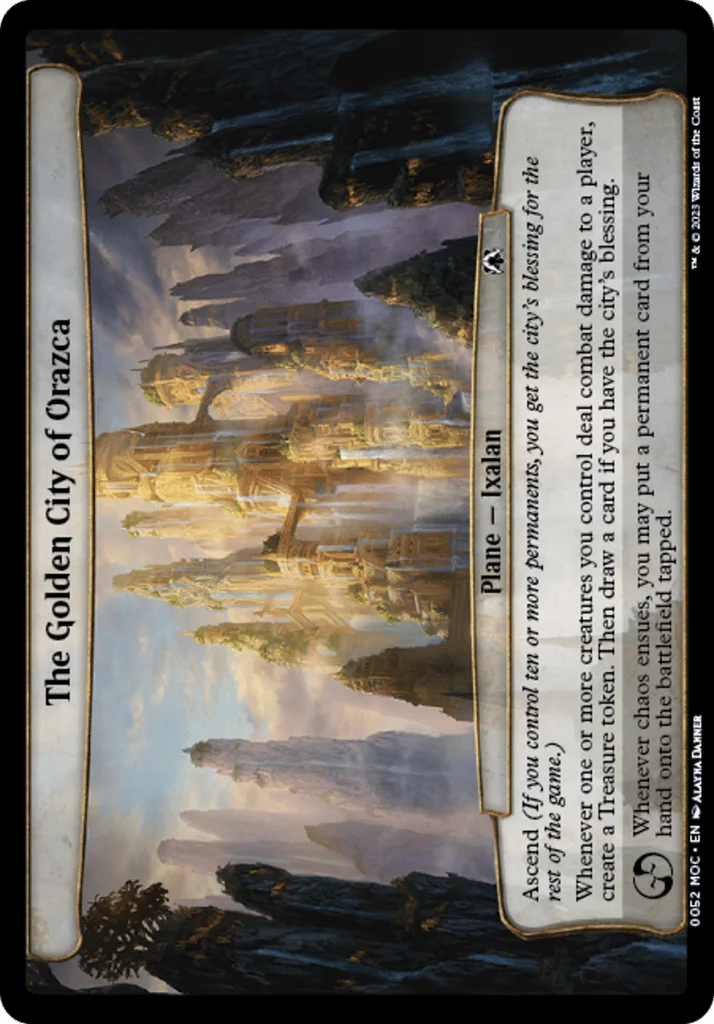 The Golden City of Orazca · March of the Machine Commander