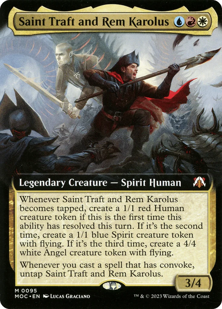 Saint Traft and Rem Karolus · March of the Machine Commander