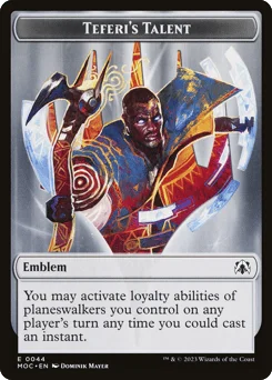 Teferi's Talent Emblem