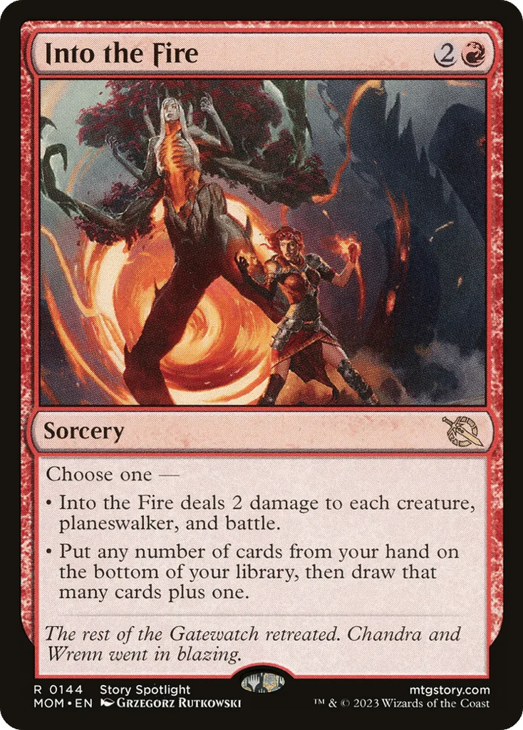 Into the Fire · March of the Machine