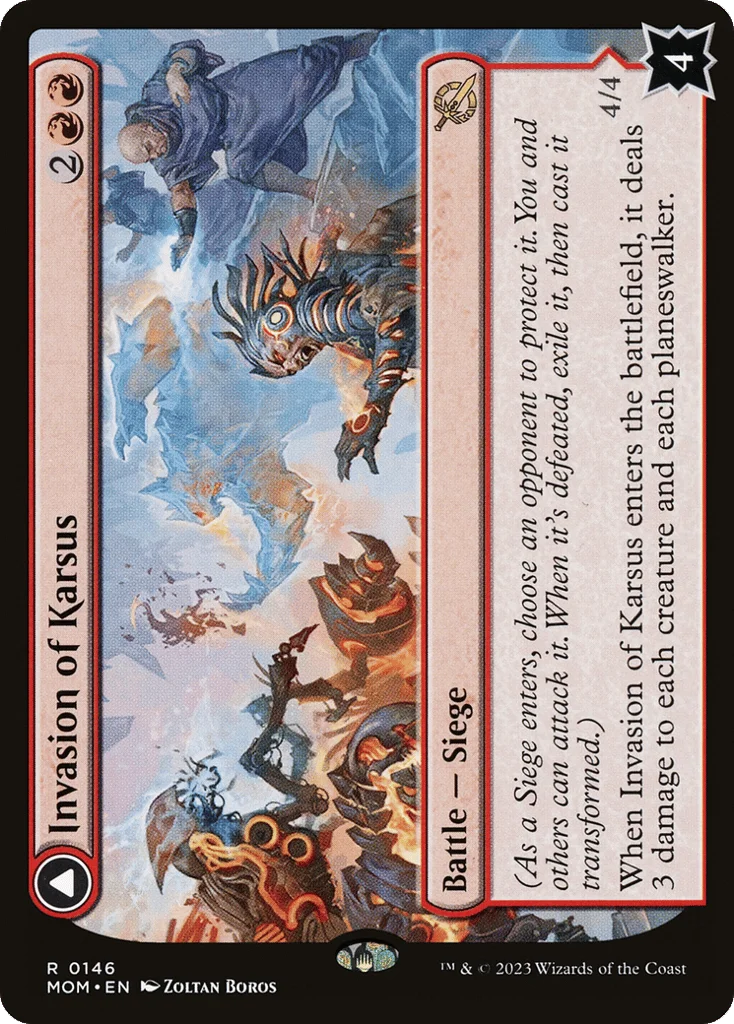 Invasion of Karsus // Refraction Elemental · March of the Machine
