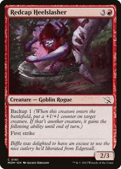 Redcap Heelslasher
