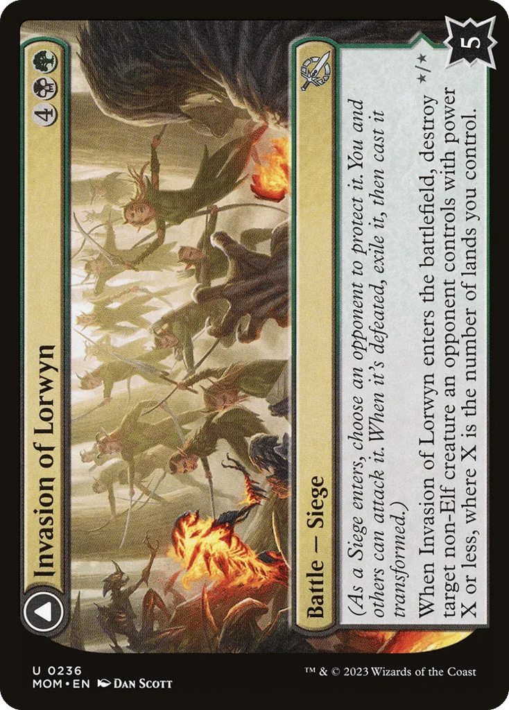 Invasion of Lorwyn // Winnowing Forces · March of the Machine