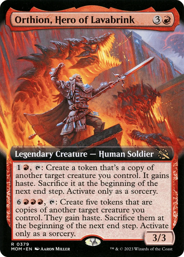 Orthion, Hero of Lavabrink · March of the Machine