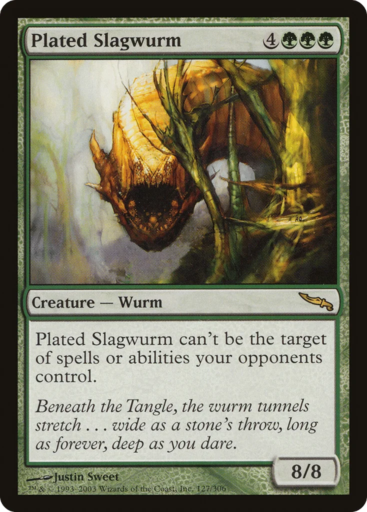 Plated Slagwurm · Mirrodin