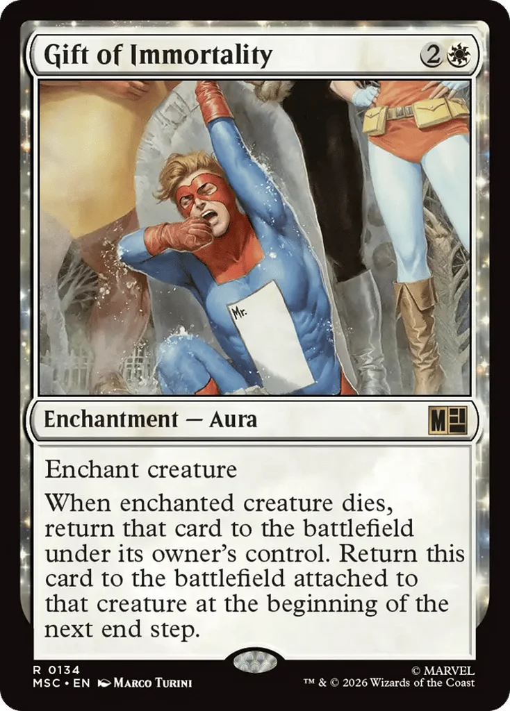 Gift of Immortality · Marvel Super Heroes Commander