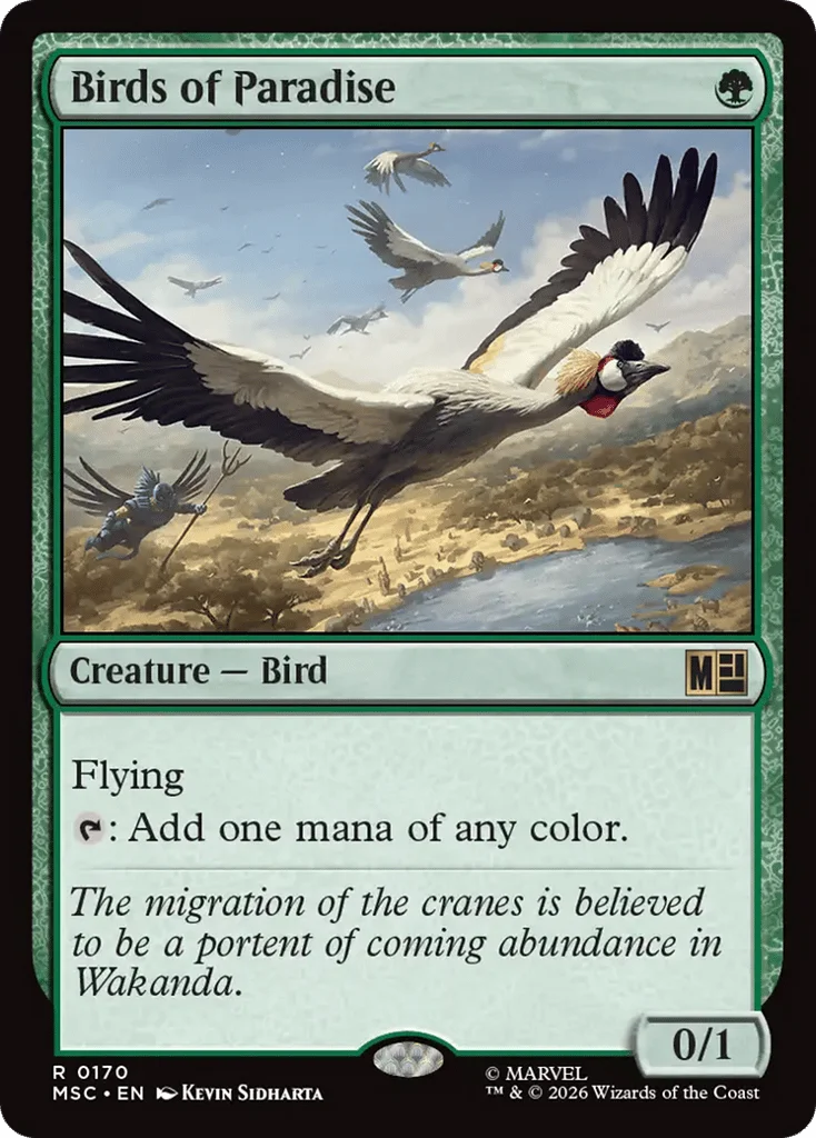 Birds of Paradise · Marvel Super Heroes Commander