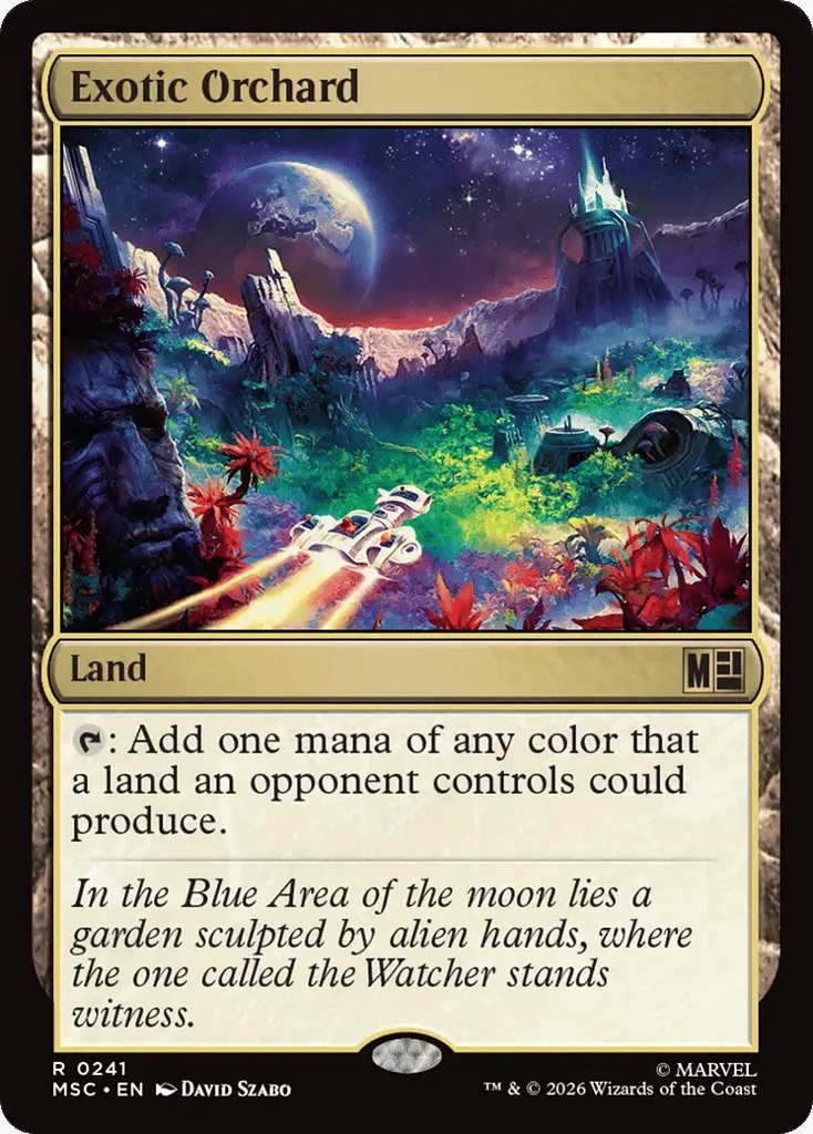 Exotic Orchard · Marvel Super Heroes Commander