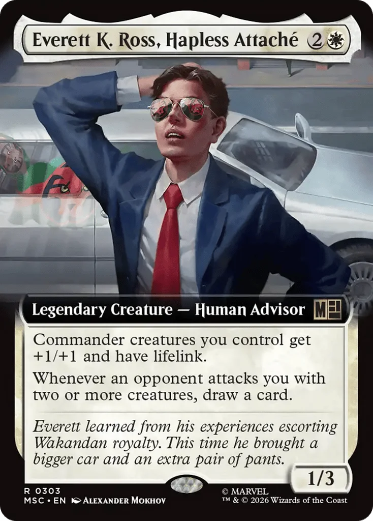 Everett K. Ross, Hapless Attaché · Marvel Super Heroes Commander