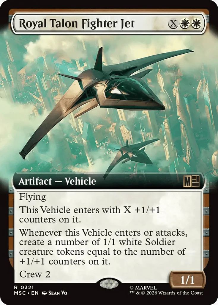 Royal Talon Fighter Jet · Marvel Super Heroes Commander