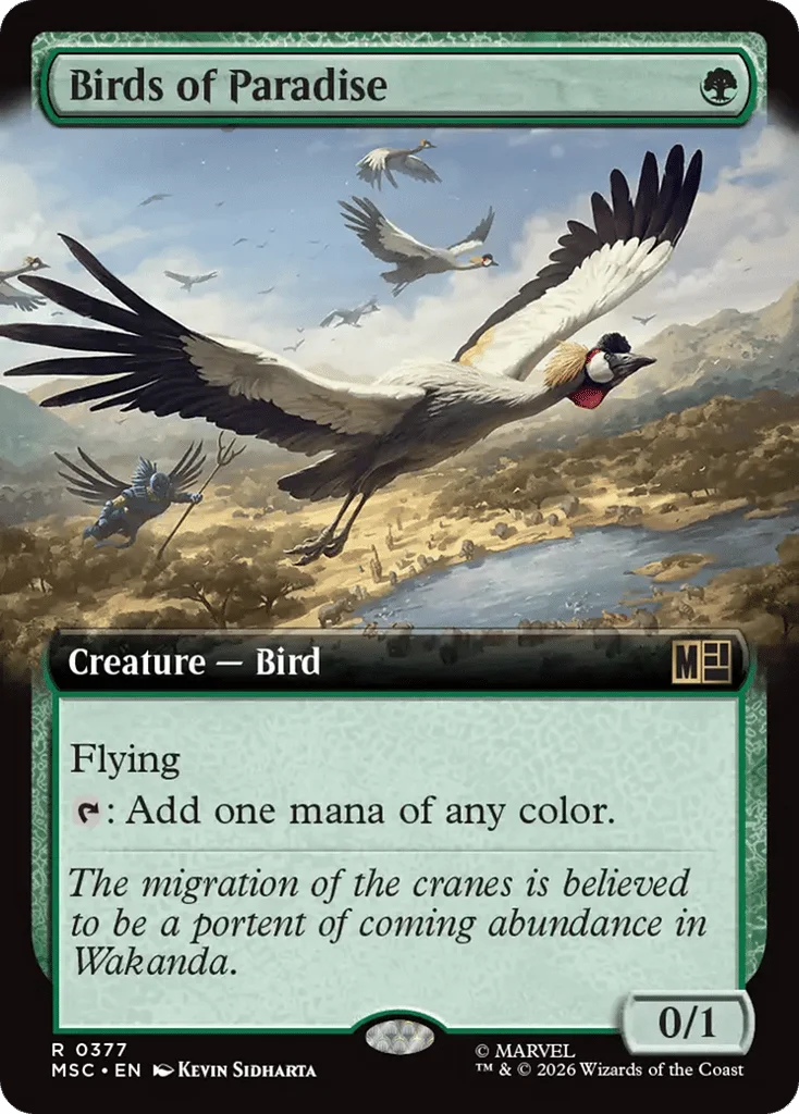 Birds of Paradise · Marvel Super Heroes Commander
