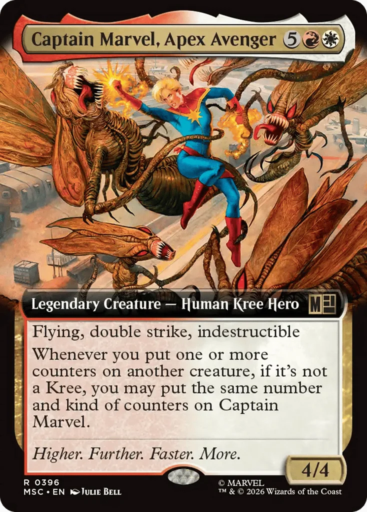 Captain Marvel, Apex Avenger · Marvel Super Heroes Commander