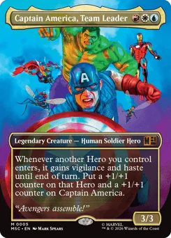 Captain America, Team Leader