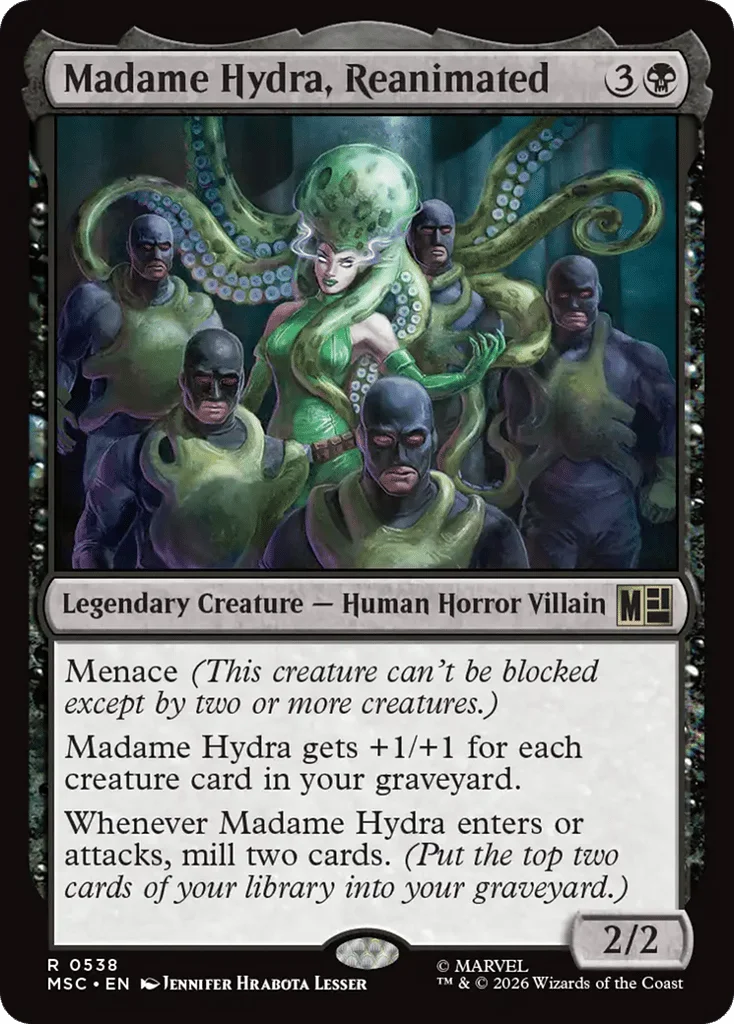 Madame Hydra, Reanimated · Marvel Super Heroes Commander