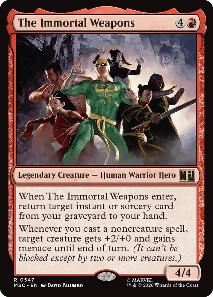 The Immortal Weapons · Marvel Super Heroes Commander