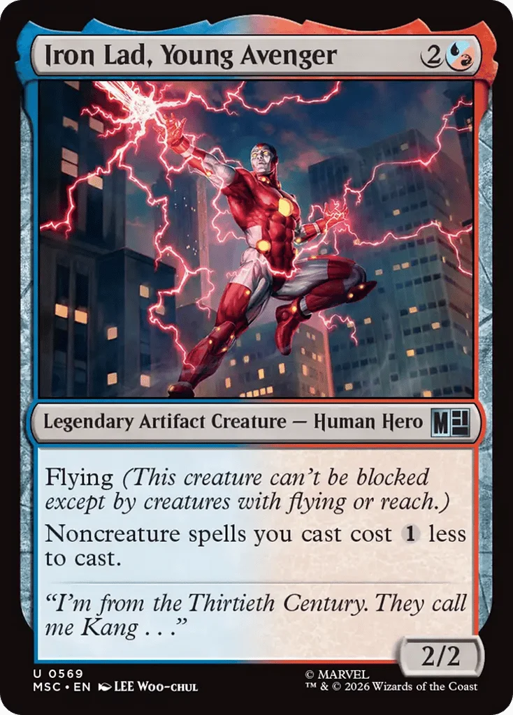 Iron Lad, Young Avenger · Marvel Super Heroes Commander