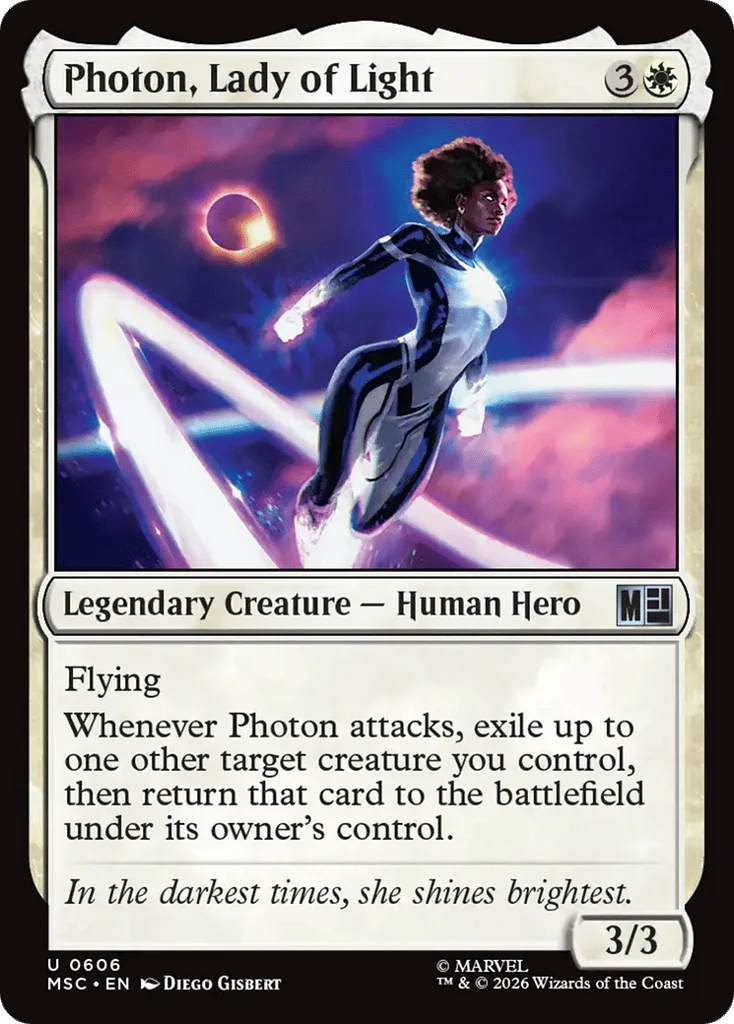 Photon, Lady of Light · Marvel Super Heroes Commander