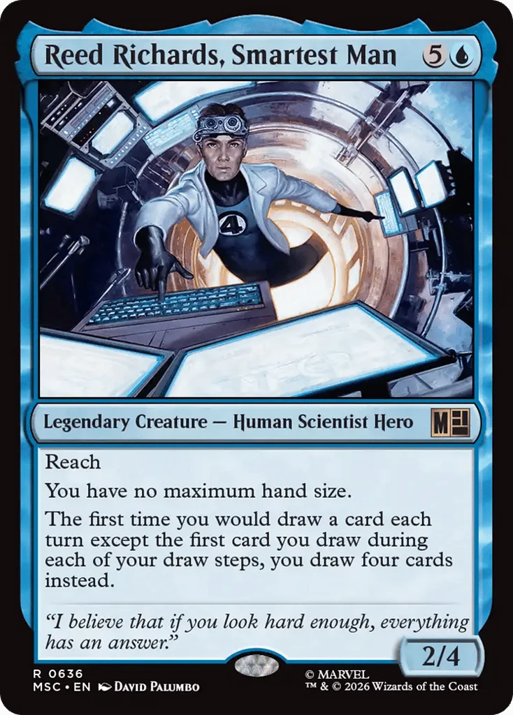 Reed Richards, Smartest Man · Marvel Super Heroes Commander