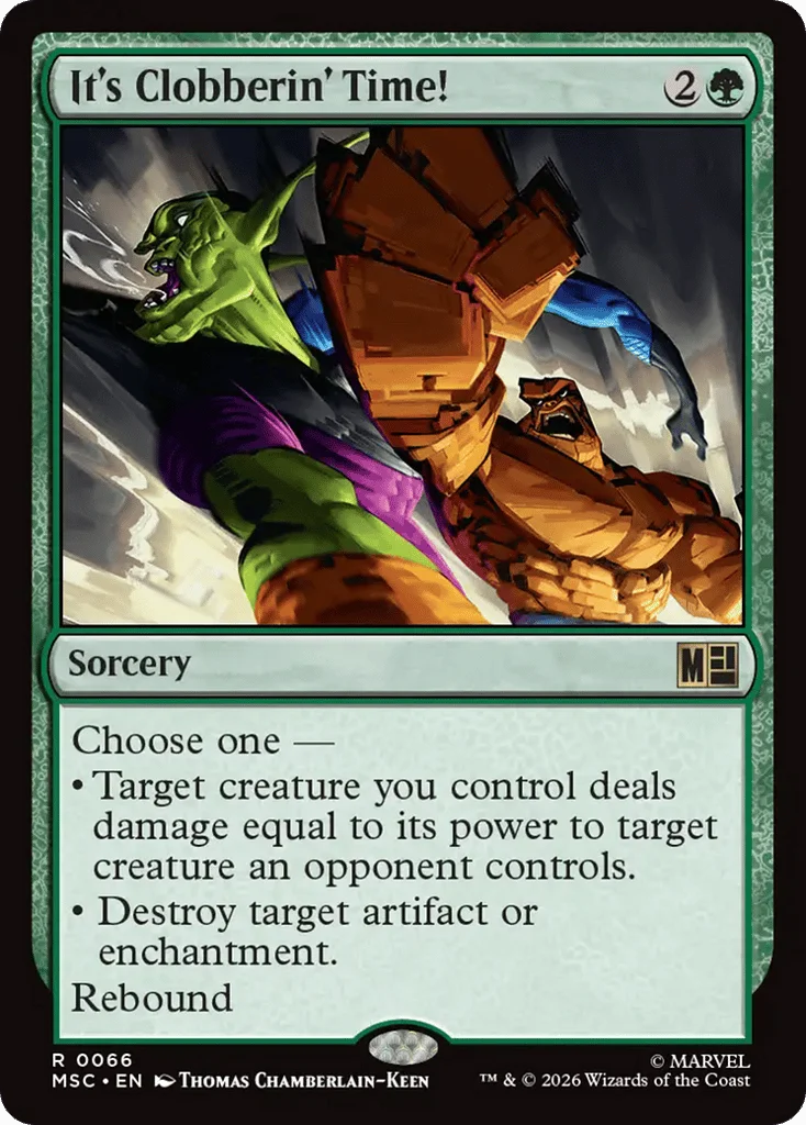 It's Clobberin' Time! · Marvel Super Heroes Commander