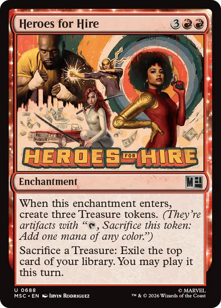 Heroes for Hire · Marvel Super Heroes Commander
