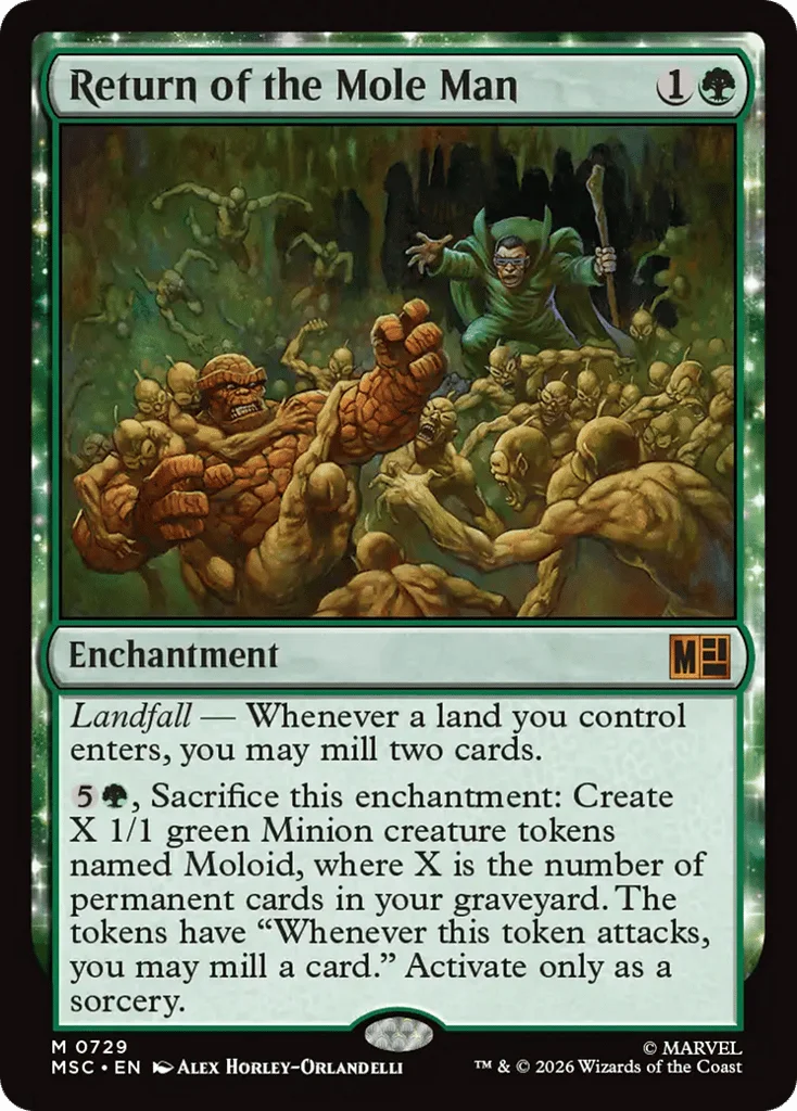 Return of the Mole Man · Marvel Super Heroes Commander