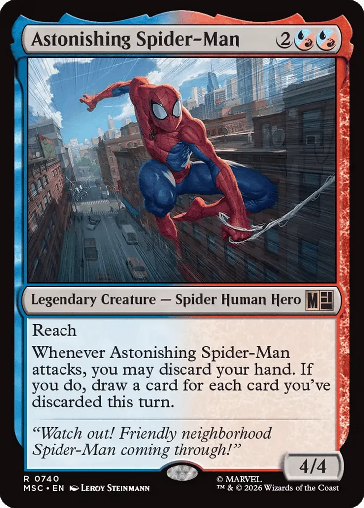 Astonishing Spider-Man · Marvel Super Heroes Commander
