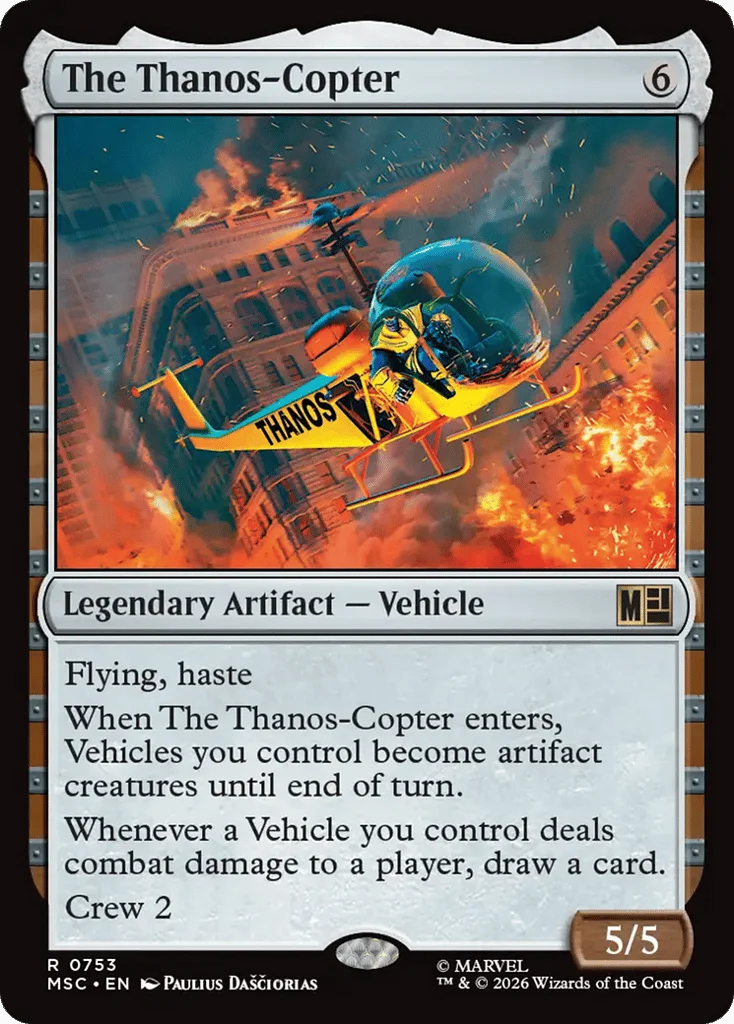 The Thanos-Copter · Marvel Super Heroes Commander