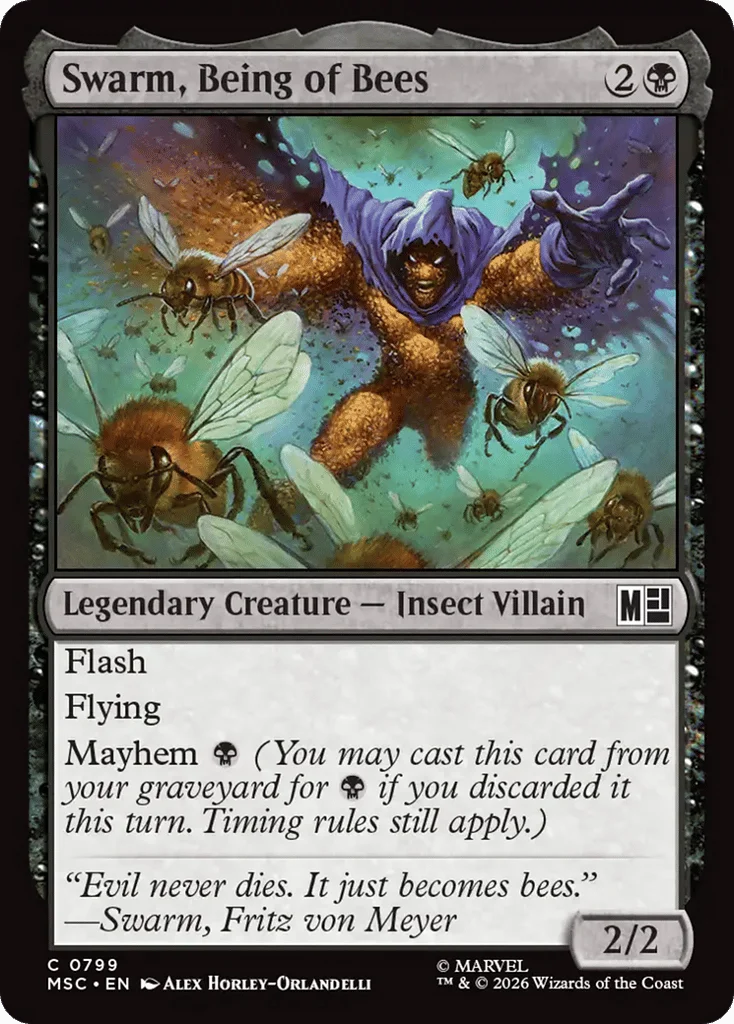 Swarm, Being of Bees · Marvel Super Heroes Commander