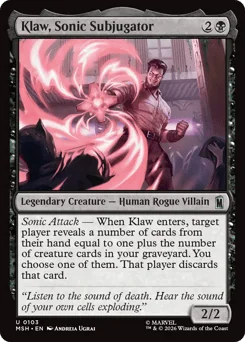 Klaw, Sonic Subjugator