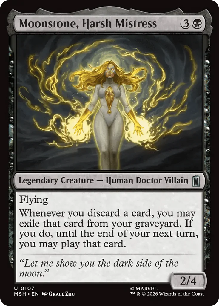 Moonstone, Harsh Mistress · Marvel Super Heroes