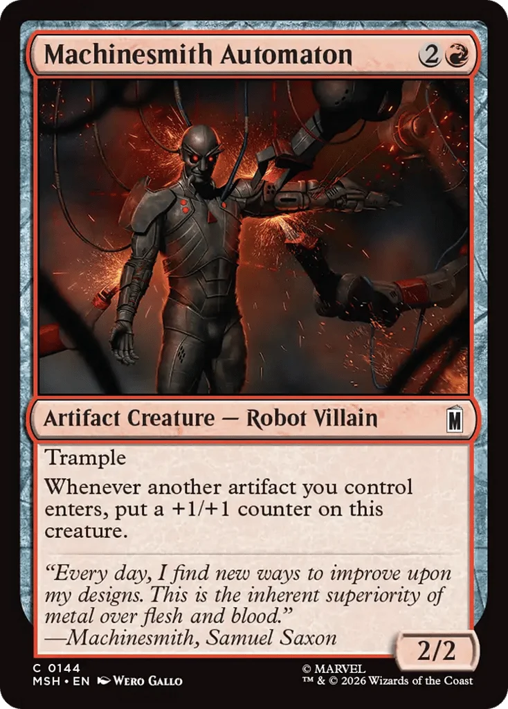 Machinesmith Automaton · Marvel Super Heroes