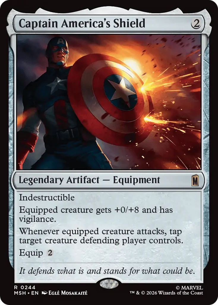 Captain America's Shield · Marvel Super Heroes