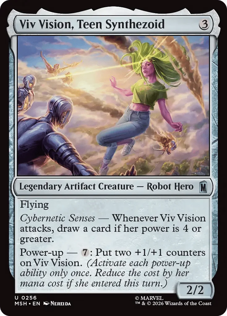 Viv Vision, Teen Synthezoid · Marvel Super Heroes