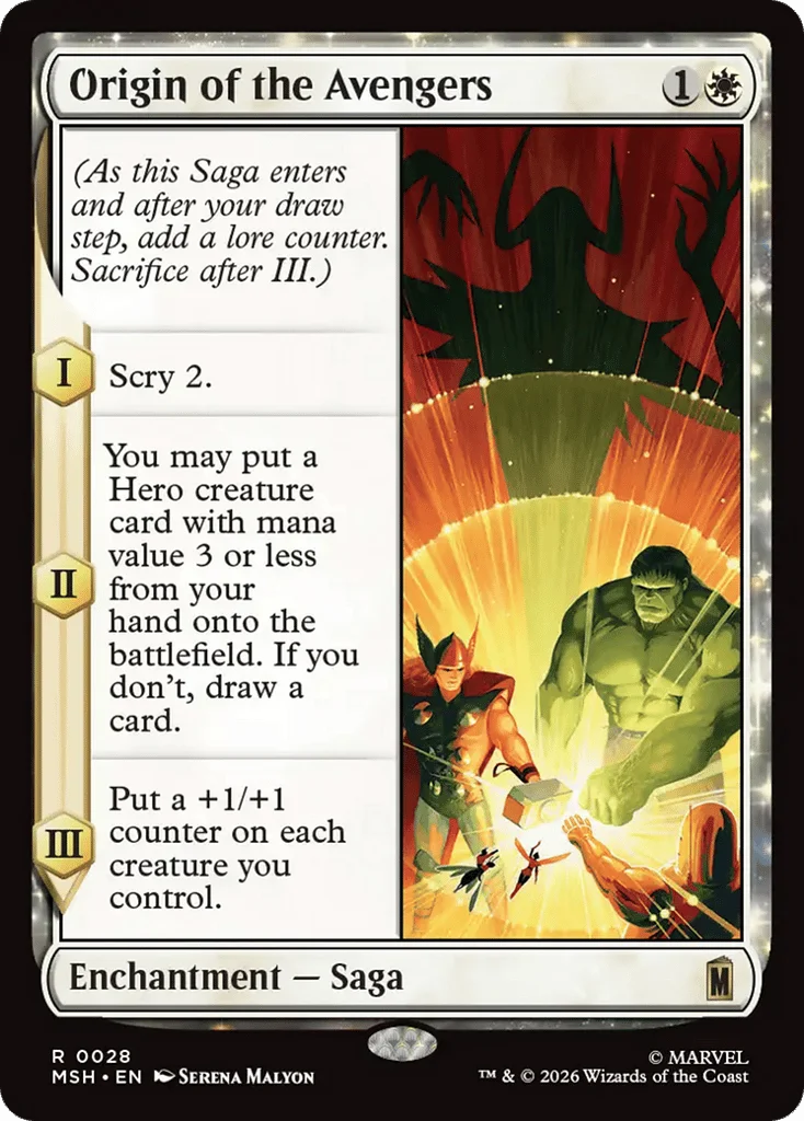 Origin of the Avengers · Marvel Super Heroes