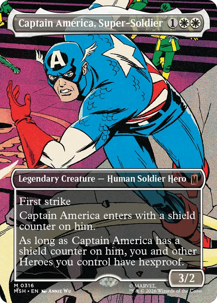 Captain America, Super-Soldier · Marvel Super Heroes