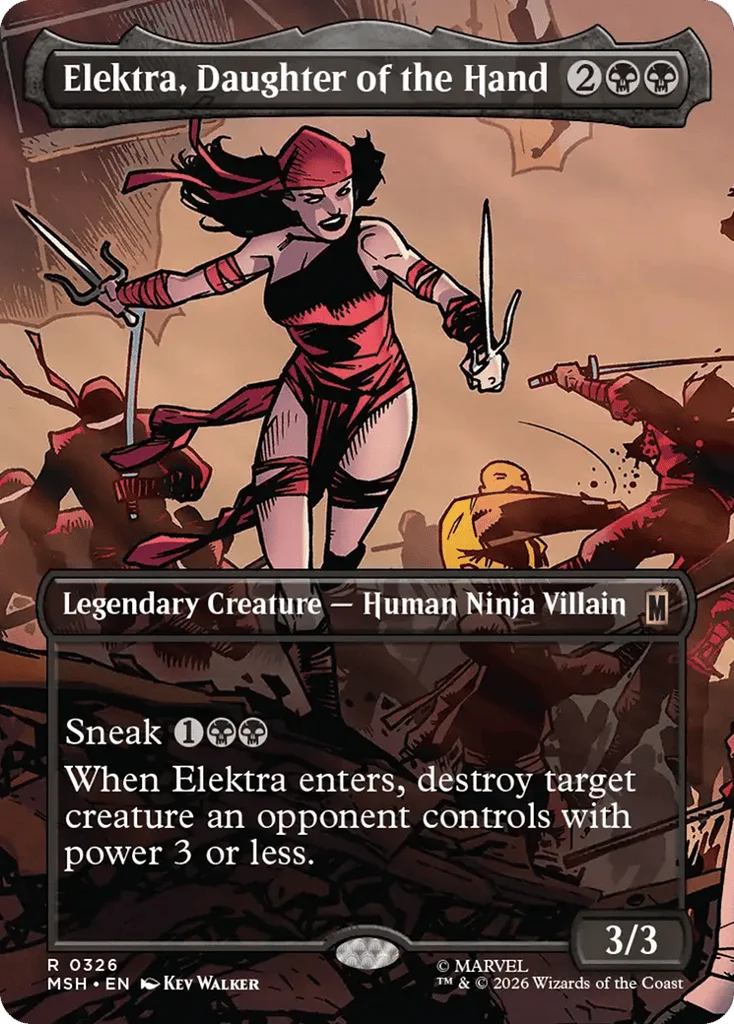 Elektra, Daughter of the Hand · Marvel Super Heroes