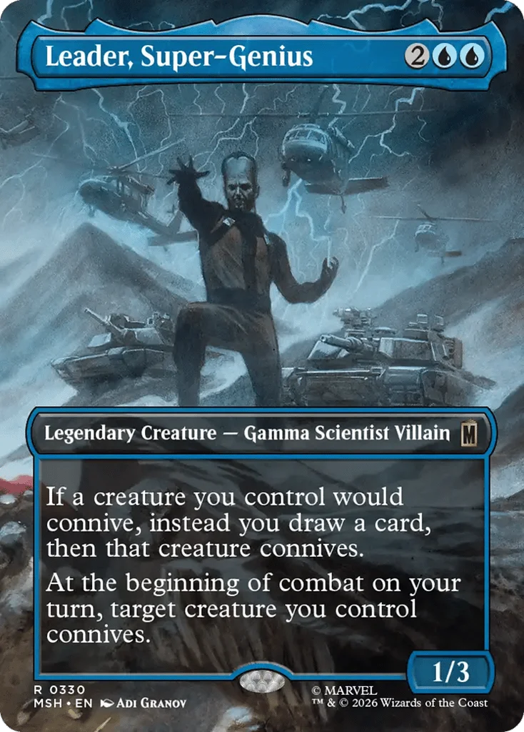 Leader, Super-Genius · Marvel Super Heroes