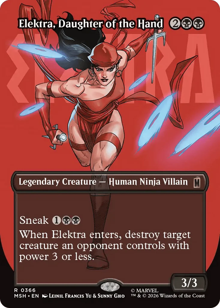 Elektra, Daughter of the Hand · Marvel Super Heroes