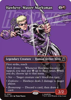 Hawkeye, Master Marksman