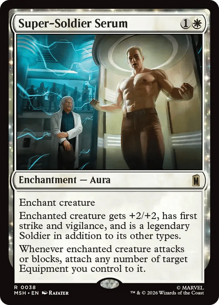 Super-Soldier Serum · Marvel Super Heroes