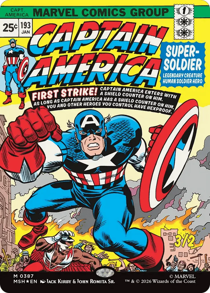 Captain America, Super-Soldier · Marvel Super Heroes