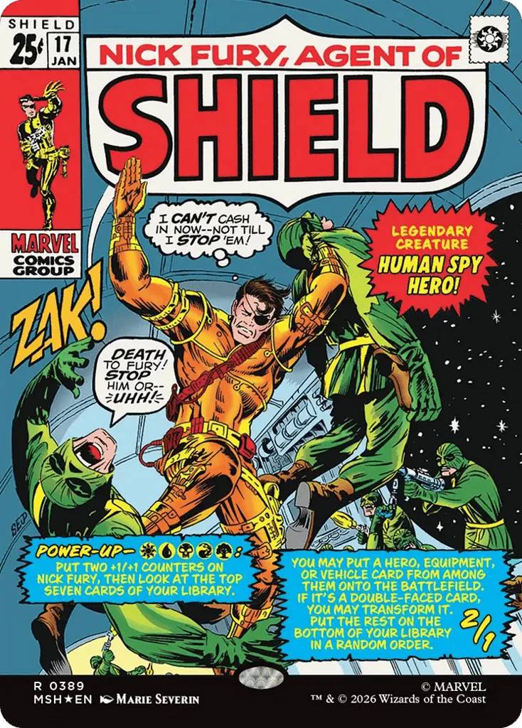 Nick Fury, Agent of S.H.I.E.L.D. · Marvel Super Heroes