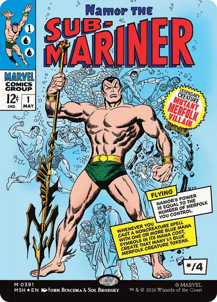 Namor the Sub-Mariner · Marvel Super Heroes
