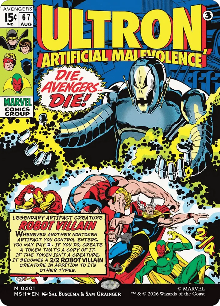 Ultron, Artificial Malevolence · Marvel Super Heroes