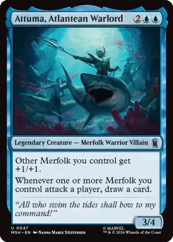 Attuma, Atlantean Warlord