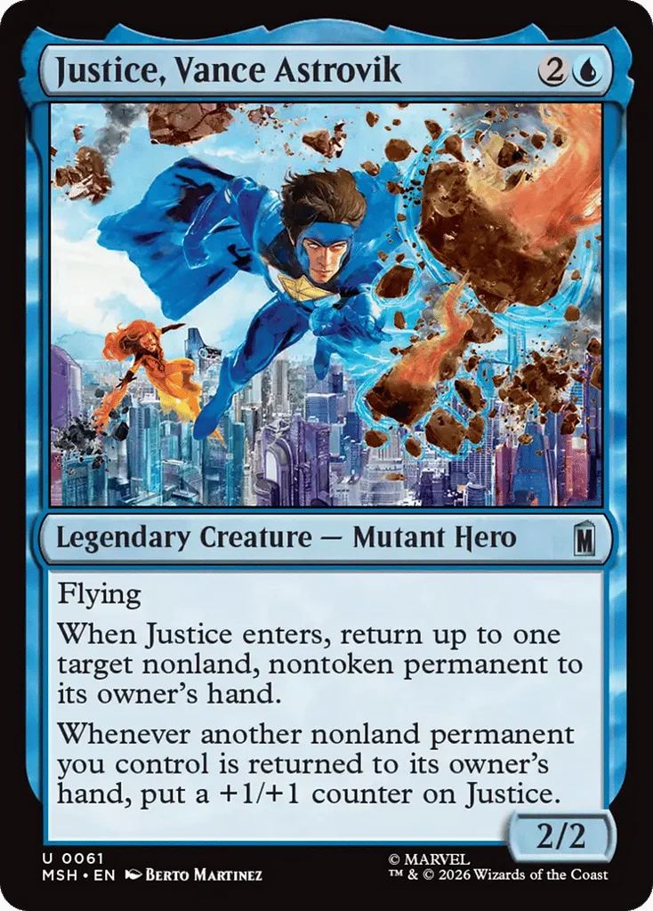 Justice, Vance Astrovik · Marvel Super Heroes