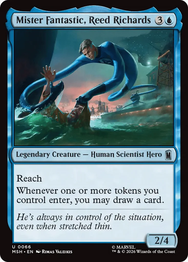 Mister Fantastic, Reed Richards · Marvel Super Heroes