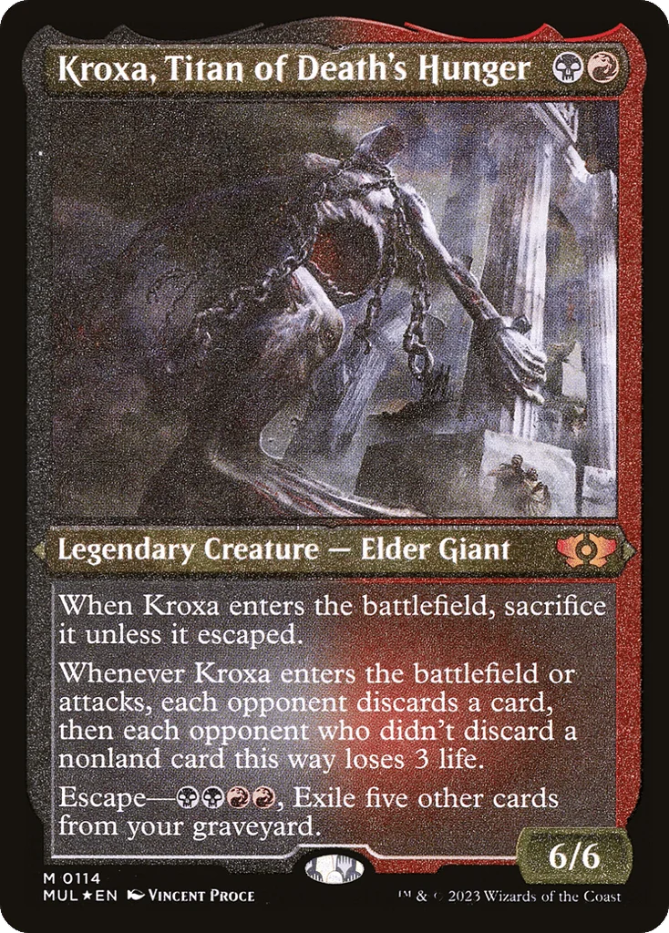Kroxa, Titan of Death's Hunger · Multiverse Legends