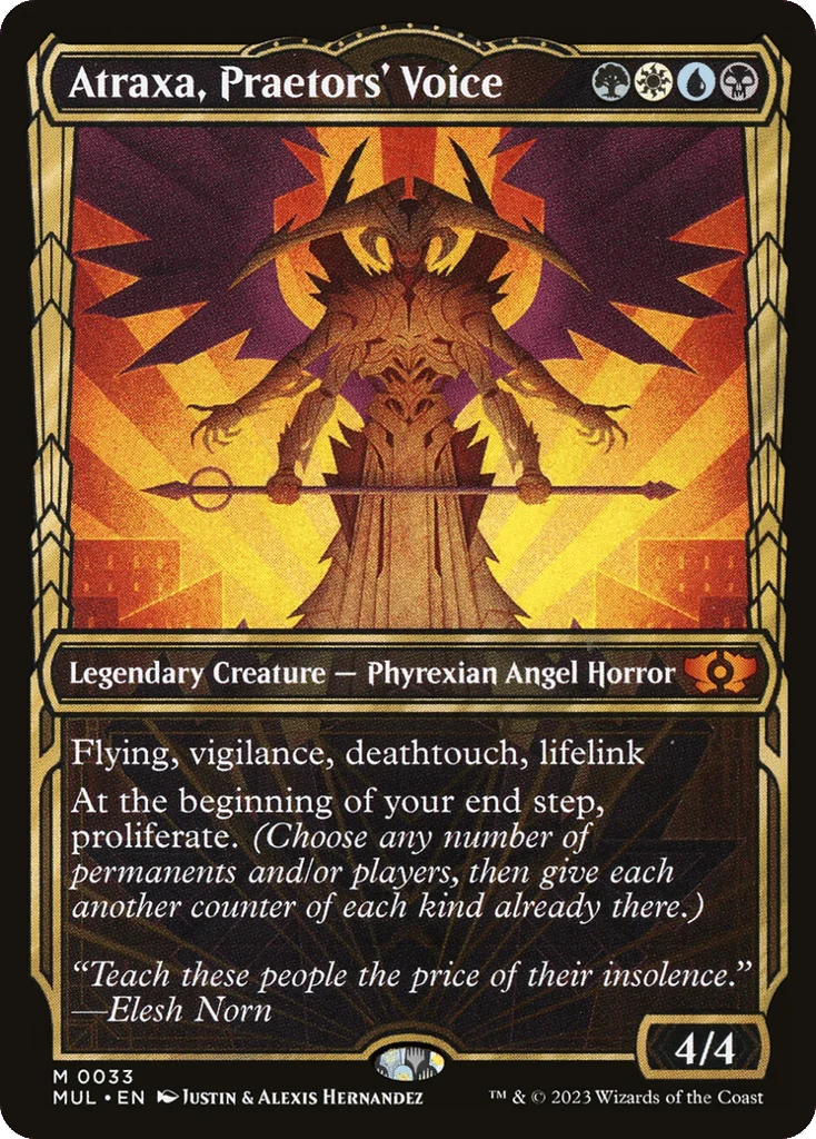 Atraxa, Praetors' Voice · Multiverse Legends