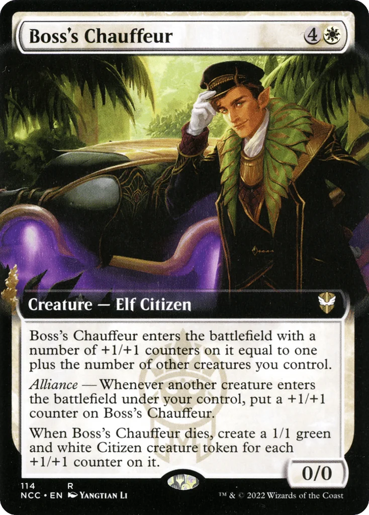 Boss's Chauffeur · New Capenna Commander